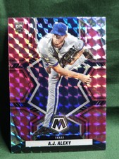 2022 Panini Mosaic - Rookies A.J. Alexy #249 Pink Camo Mosaic Prizm (RC)