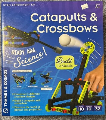 Sealed Thames & Kosmos Catapults & Crossbows STEM Experiment Kit
