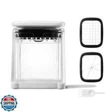 CAROTE French Fry Cutter for Potato, Mandoline Slicer Vegetable Chopper Potat