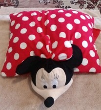 Disney Parks Minnie Mouse Pillow Pet Plush 20