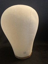 Parrucca Morbida Tela Sughero Blocco Testa per Esposizione Manichino Testa Parrucca Supporto 21