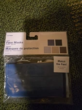 OLD NAVY 5 Pack Adjustable KIDS SIZE Face Masks Multi Color NEW 100% Cotton