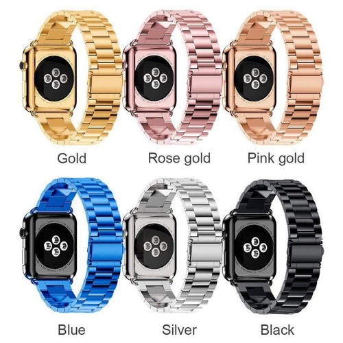 Stainless Steel Apple Watch Band 42 44 45mm For iWatch Series SE 8 7 6 5 4 3 2 1 - Picture 6 of 10