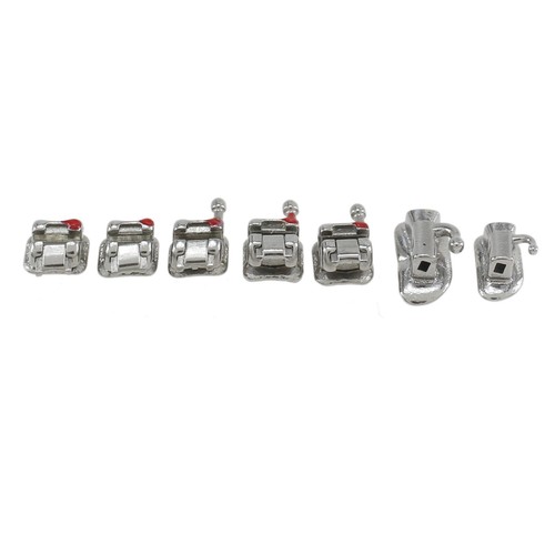 Soporte de ortodoncia dental autoligable Damon Q soporte de metal Roth MBT 022 Ormco - Imagen 92 de 92