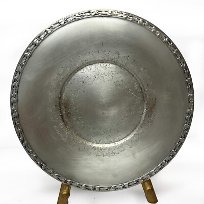 Antique Wm. A. Rogers Meadowbrook Silverplate 10'' Plate