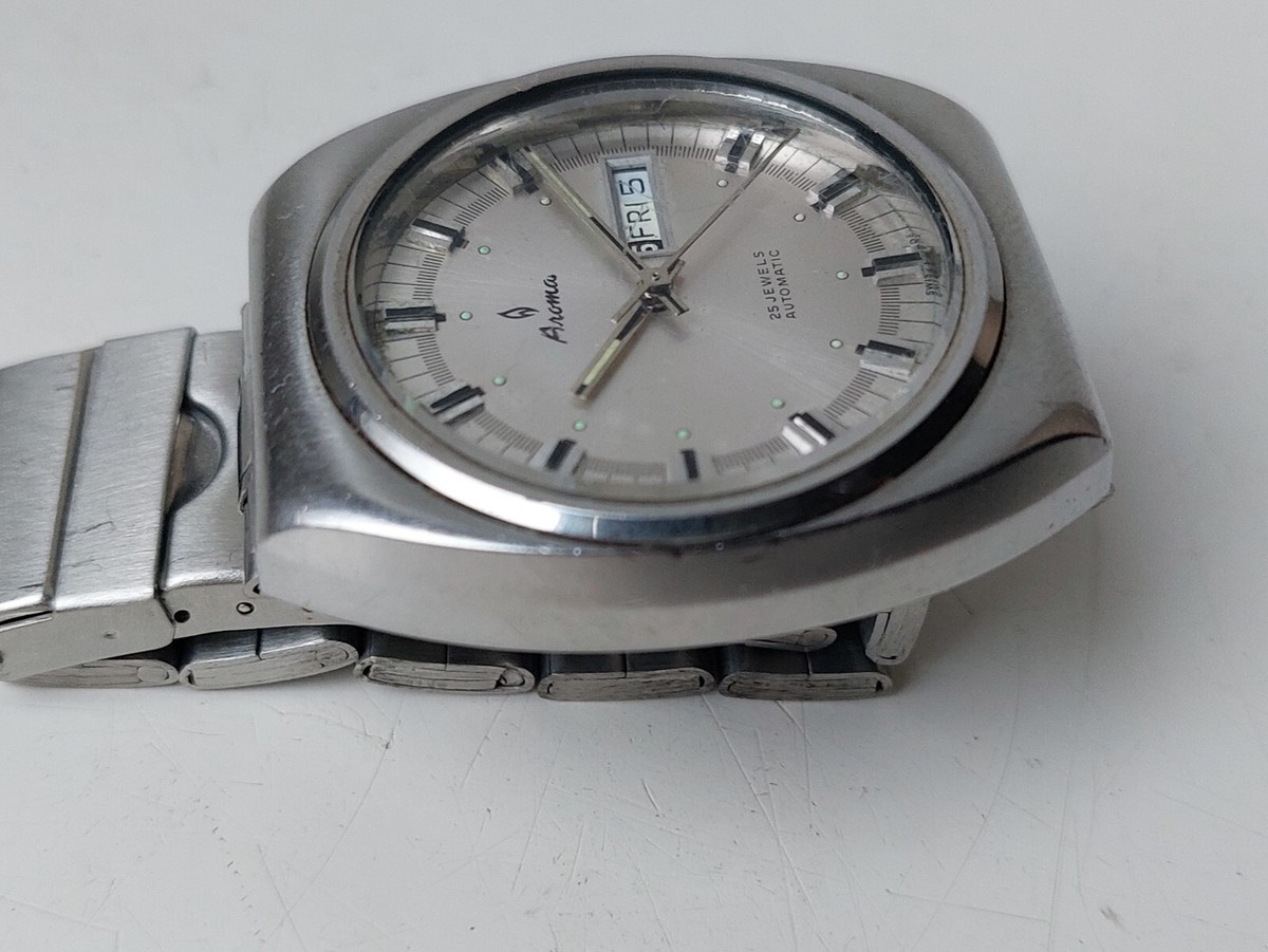 Aroma automatic 70s vintage swiss watches | eBay