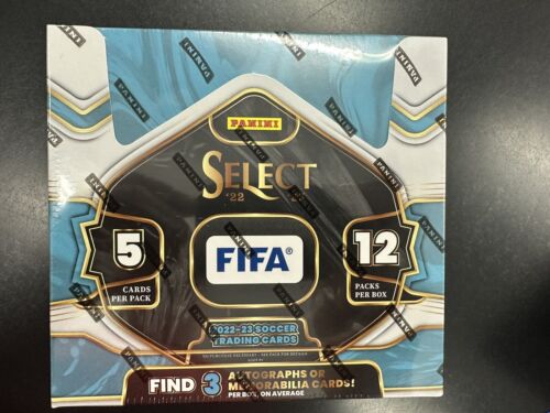Panini Select FIFA Soccer Hobby Box 2022-23 scellé en usine - Photo 2 sur 3