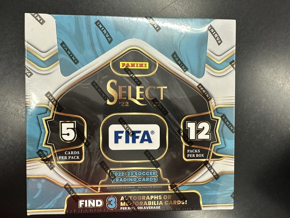 2022-23 Panini select FIFA Soccer hobby box factory sealed - Image 2 of 3
