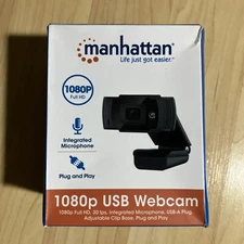 Manhattan 1080p USB Webcam- 462006- FREE SHIPPING