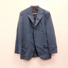 Vintage Curlee Clothes Blazer Sport Coat Jacket blue size 40