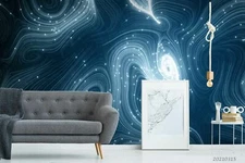 3D Abstract Topographic Wallpaper Wall Mural Removable Self-adhesive Sticker199