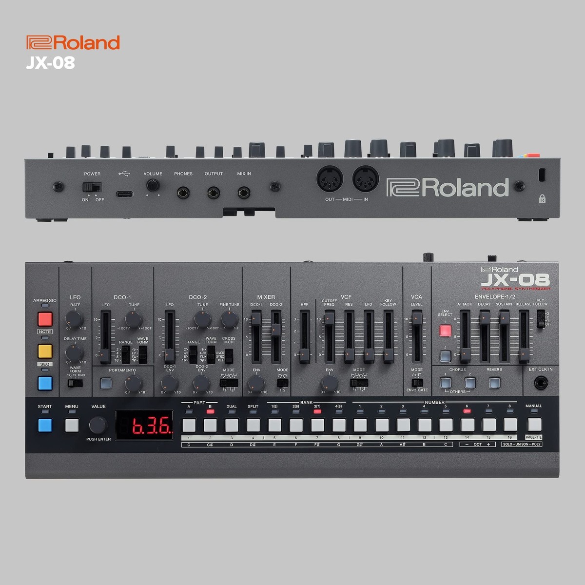 Roland JX-08 synthesizer Shipping from Japan | eBay