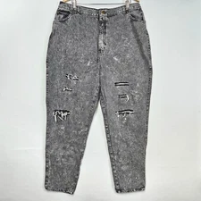 Vintage Gitano 90s Jeans Women's SZ 39/26W Distressed Ripped Denim Grunge