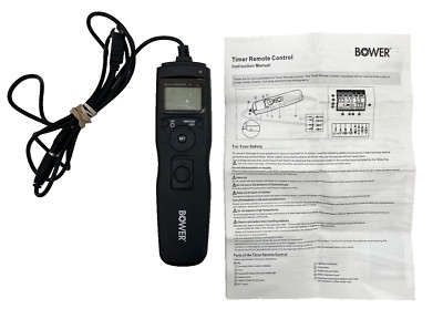 Bower Timer remote Switch RCLN3R Works w/ Nikon D90/D5000/D7000/D3100
