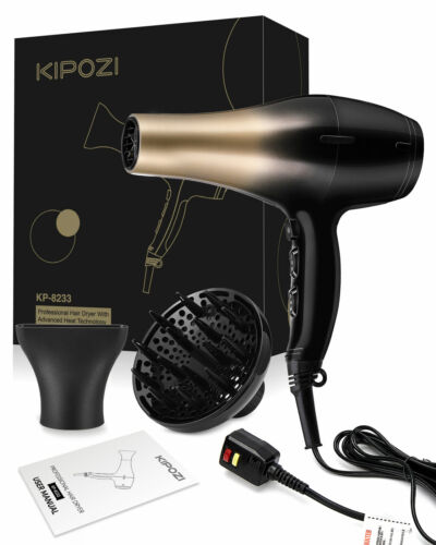 Salon Professional Hair Dryer For Curl&Straight Ion Hair Blower Diffuser  Styling 760954196739 | eBay
