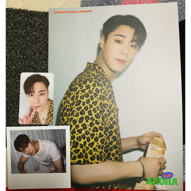 ASTRO Moon Bin Official AROHA Fan Club Kit 5th Photocard Polaroid