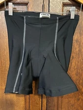 Pearl Izumi Women's Black Size Medium Padded Cycling Shorts USA Made EUC
