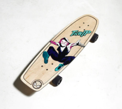 Bear Walker x Marvel Ghost-Spider Skateboard Deck *Only 250 Made