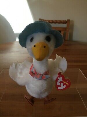Ty Beanie Babies Jemima Puddle Duck Peter Rabbit Plush 2017 8in for sale online