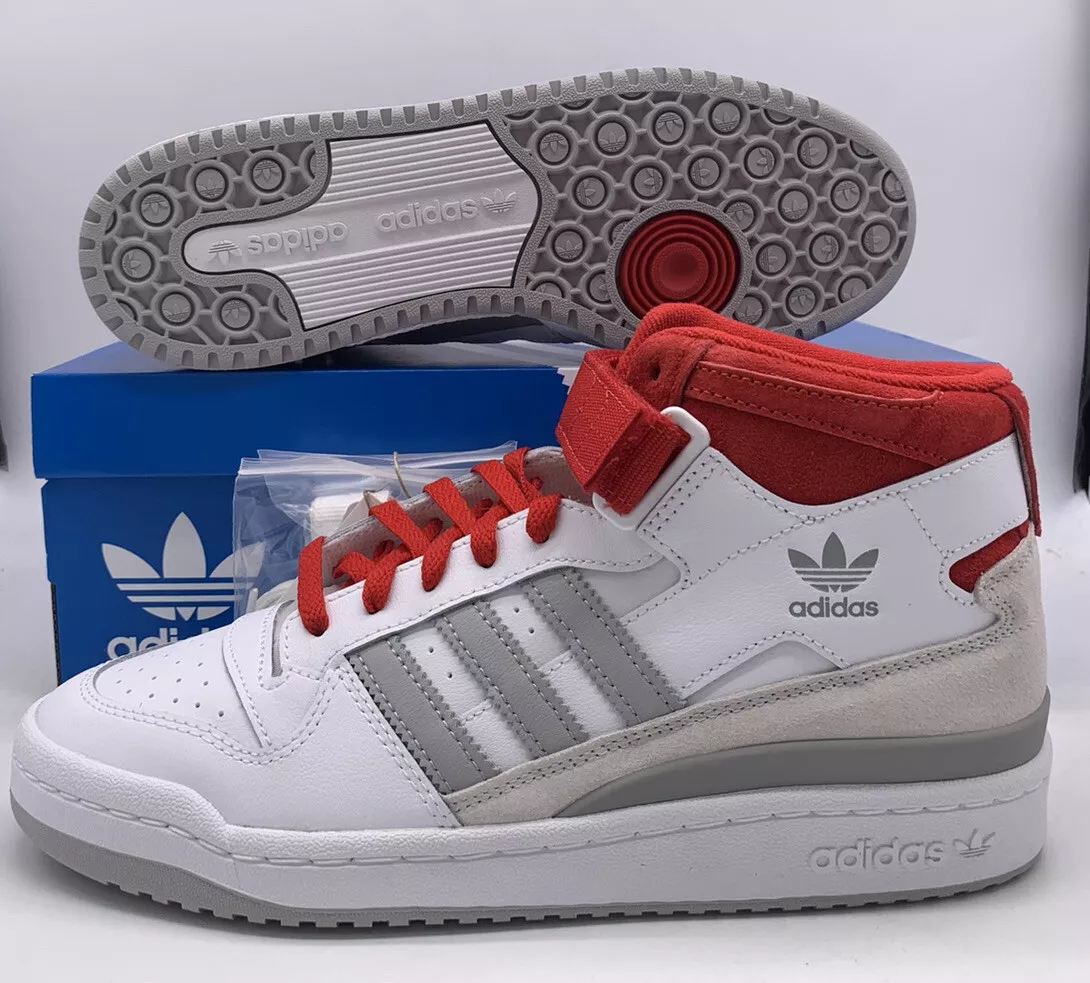 Adidas forum mid red new arrivals