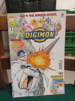   DIGIMON #7, Dino 2001 MANGA-COMICHEFT Z1/1-