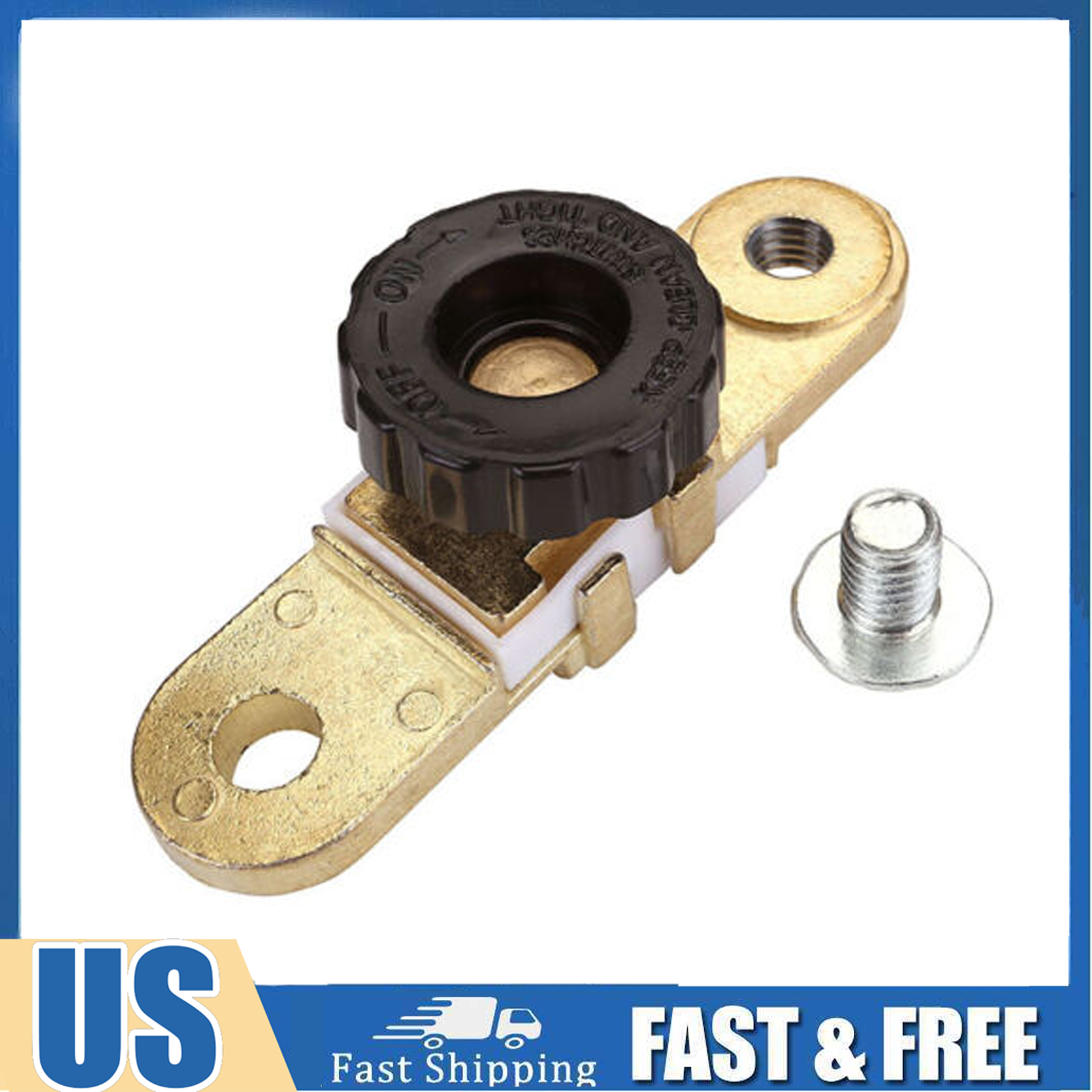 Side Post Battery Disconnect Quick Switch Master Shut Off Isolator 12V