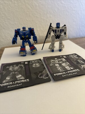 Transformers Power Of Primes Roadtrap And Battleslash Set Gebraucht Ohne OVP