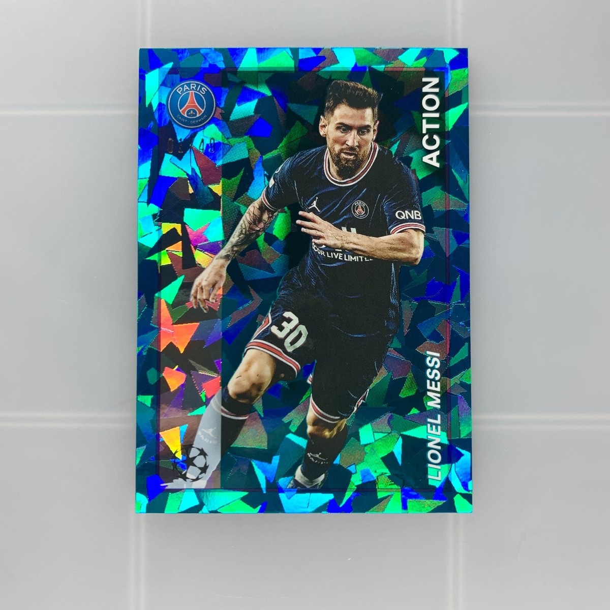 topps merlin HERITAGE98 リオネル・メッシ パラレルカード 2022-23 Topps Merlin Chrome UEFA LIONEL MESSI Refractor #104