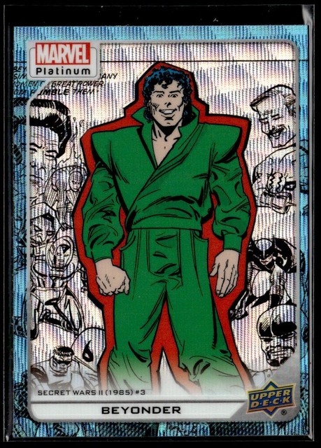 2023 Marvel Platinum #139 Beyonder Blue Surge JC