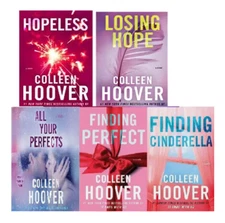 Hopeless Series 5 Books Set Hopeless, Losing Hope, Finding Perfect, Cinderella.