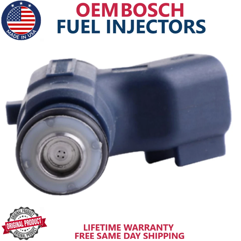 NEW OEM Bosch x6 Fuel Injectors for 2007, 2008, 2009 Suzuki XL-7 3.2L/3.6L V6 - Image 3 of 4