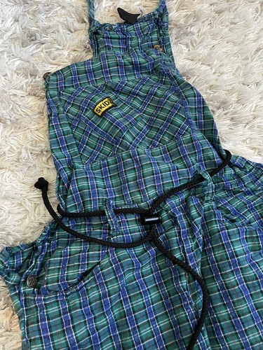 Rare Vintage 1990s Green/Blue Plaid 