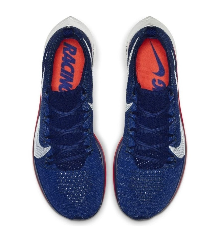 Nike Vaporfly 4% Flyknit Running Trainers - Deep Blue - Size UK 9