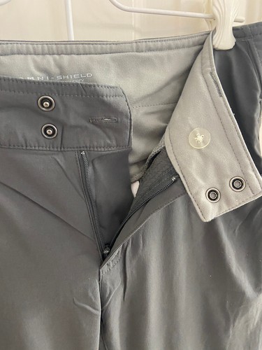 Columbia Womens Gray Omni Shield Convertible Zip Off Pants Size 8 Regular - Picture 9 of 9