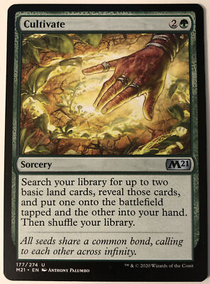 MTG Cultivate Core Set 2021 177/274 Regular Uncommon | eBay