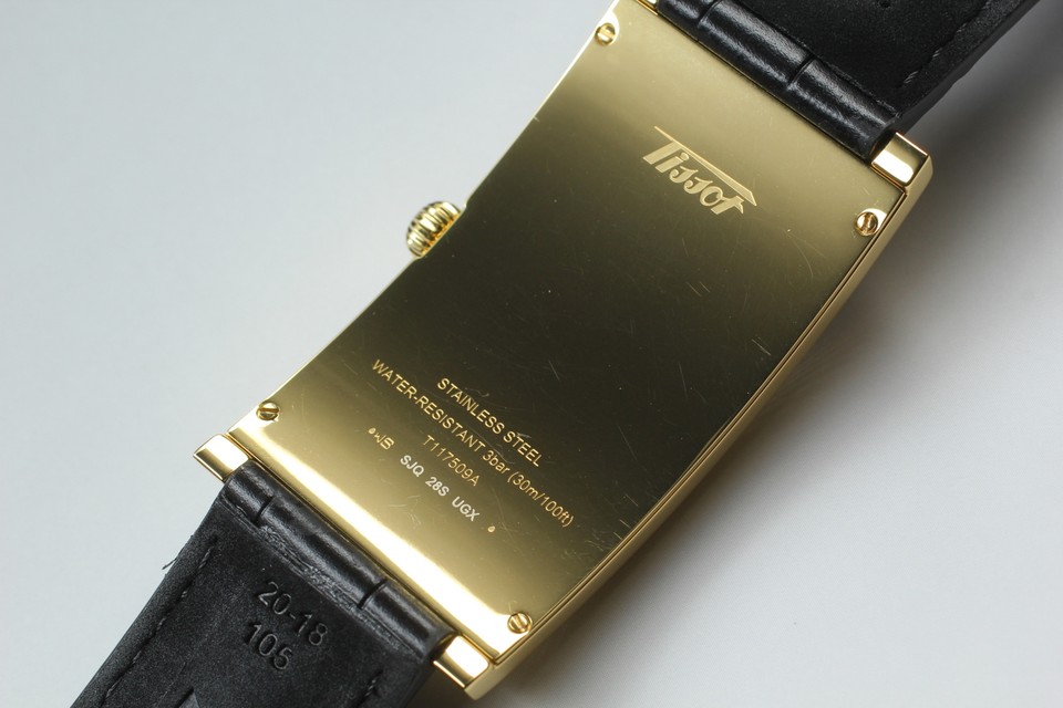 [ Box ] Tissot Heritage Banana Quartz Men's Watch T117509A 27mm Ship