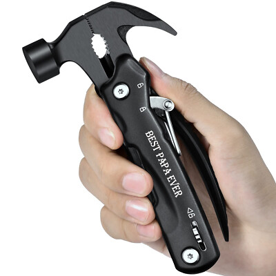 Veitorld 12 in 1 Multitool Hammer - ''Best Papa Ever''