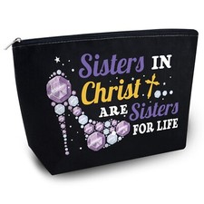 Sister in Christ Gifts for Women: Christian Makeup Bag - Sisters in Christ Gi...