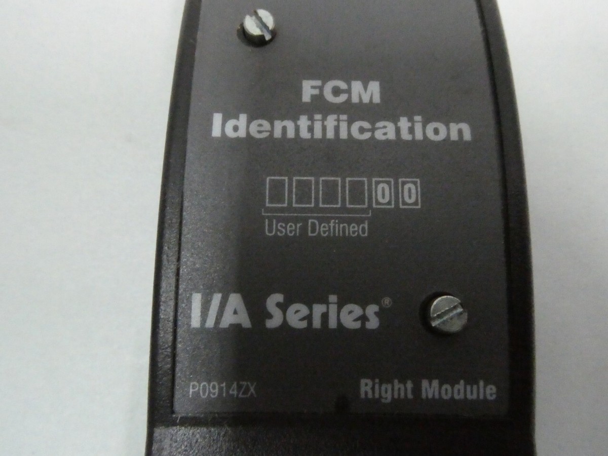 hrm様 NEW* Foxboro P0914ZX FCM Identification Left/Right Module I