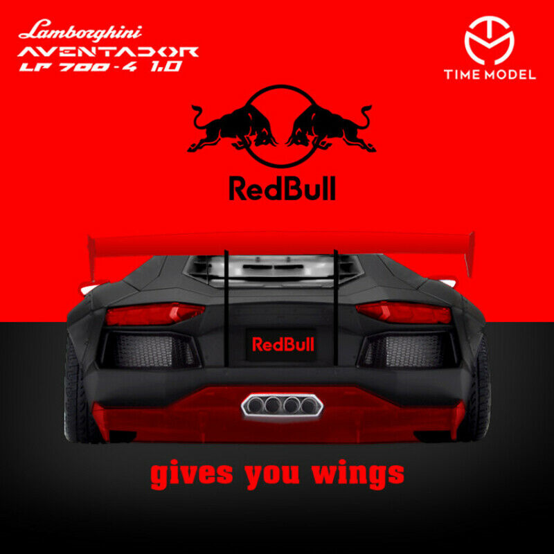 TM Lamborghini Aventador LP700-4 1.0 RedBull Automodell im