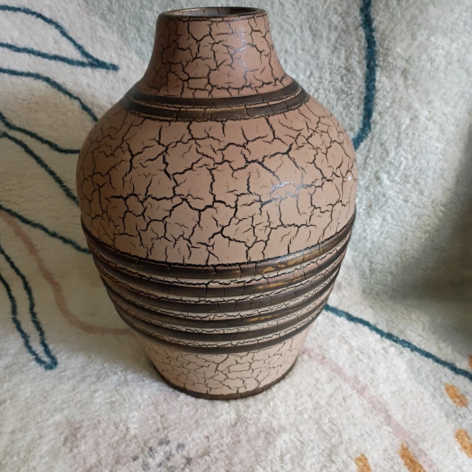 Crackle-Glaze Decorative Vase The HomeMaker’s Idea Company