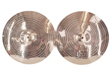 Wuhan 457 Heavy Metal 14″ Hi‑Hat Cymbals Pair - BLEMISH - Functional w/ Cosmetic