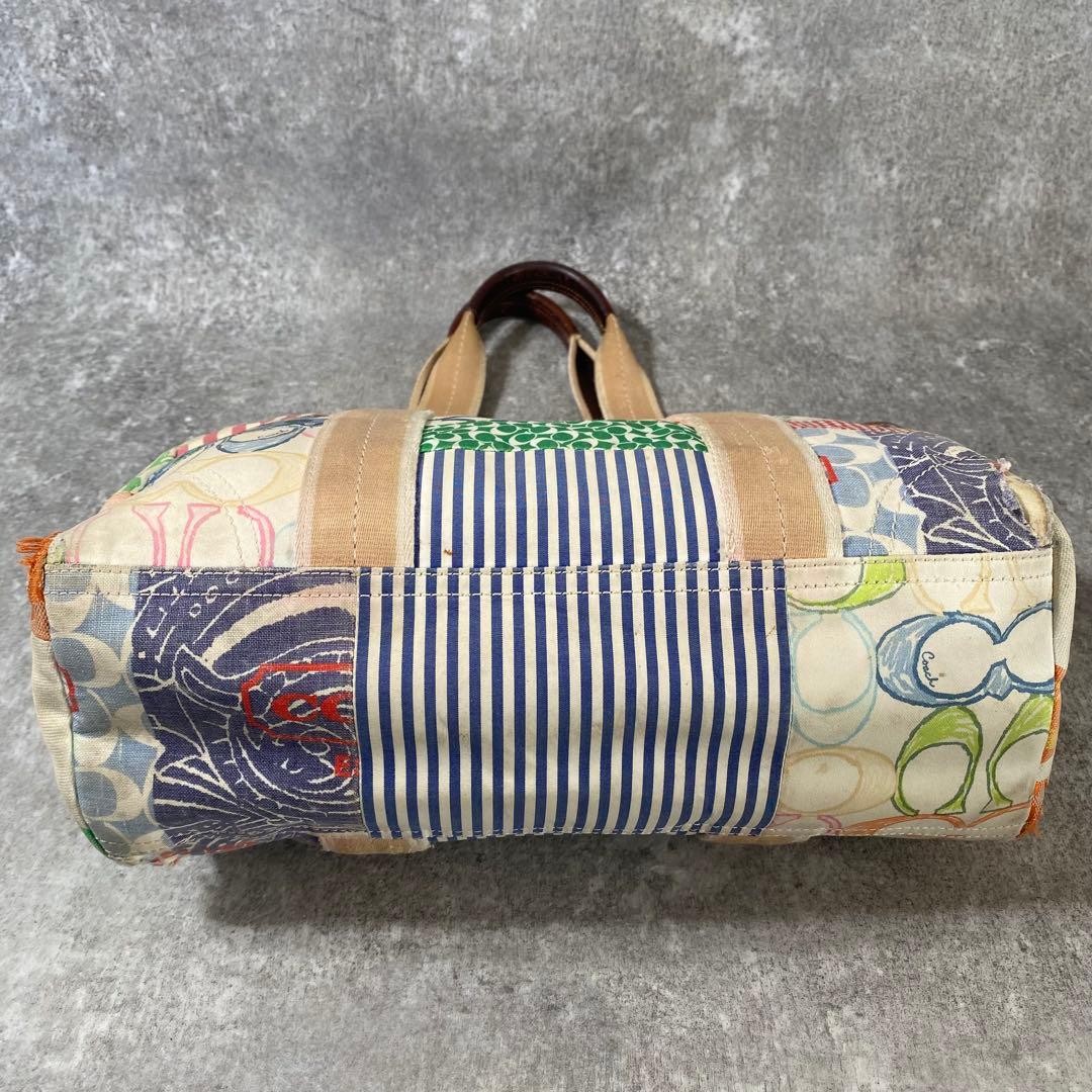 Coach Patchwork Multicolor A4 Tote Bag Shoulder B… - image 5