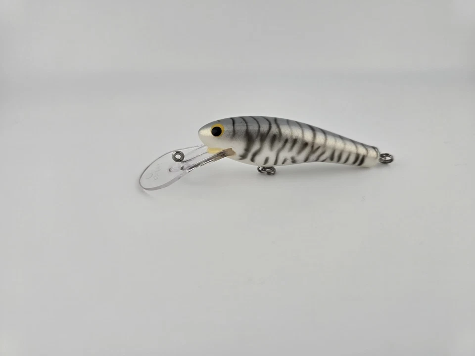 Rare Bagley Special Order Diving Bang-O-B3 in OTGSH Gray Shad/Black Tiger Stripe - Image 2 of 4