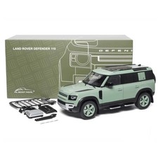 Almost Real 1:18 Land Rover Defender 110 Green Collectible Car