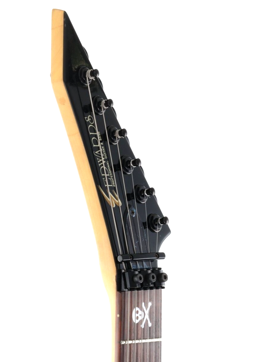 Edwards by ESP E-AS 105SM Anchang Star Black Electric Guitar Made