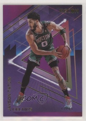 2020-21 Panini Recon Holo Purple 41/49 Jayson Tatum #18 7y2