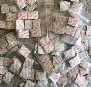 (100 count) *VELCRO Sticky Back Hook & Loop Adhesive 1" Standard Squares in BULK