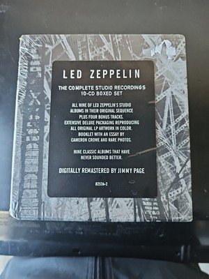 Complete Studio Recordings by Led Zeppelin (CD, 1993) Brand New 10 Cds 