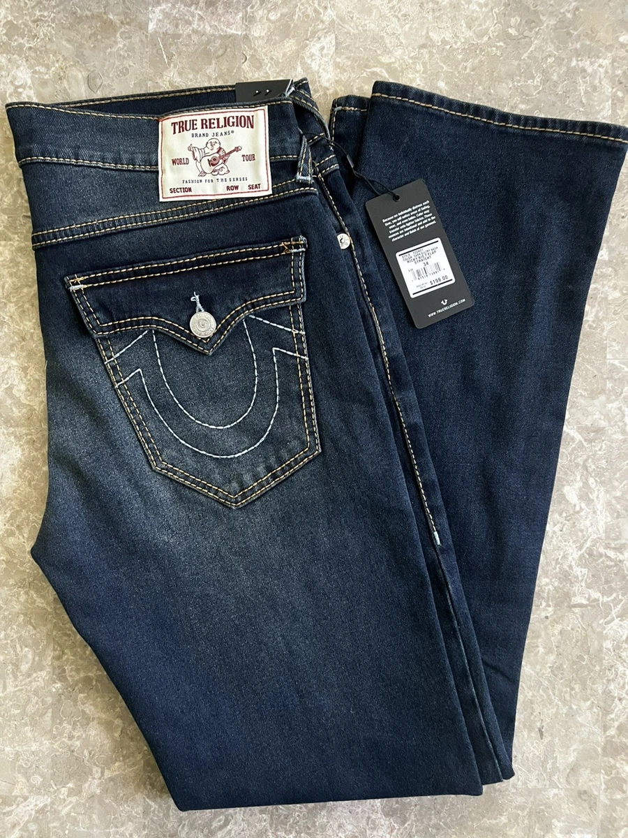 True Religion Blue Relaxed Jeans for Men for sale | eBay